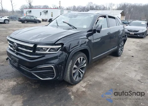 2023 Volkswagen Atlas Cross Sport 3.6L V6 Sel Premium R-Line из США, поврежденный, VIN 1V2FE2CA4PC204481